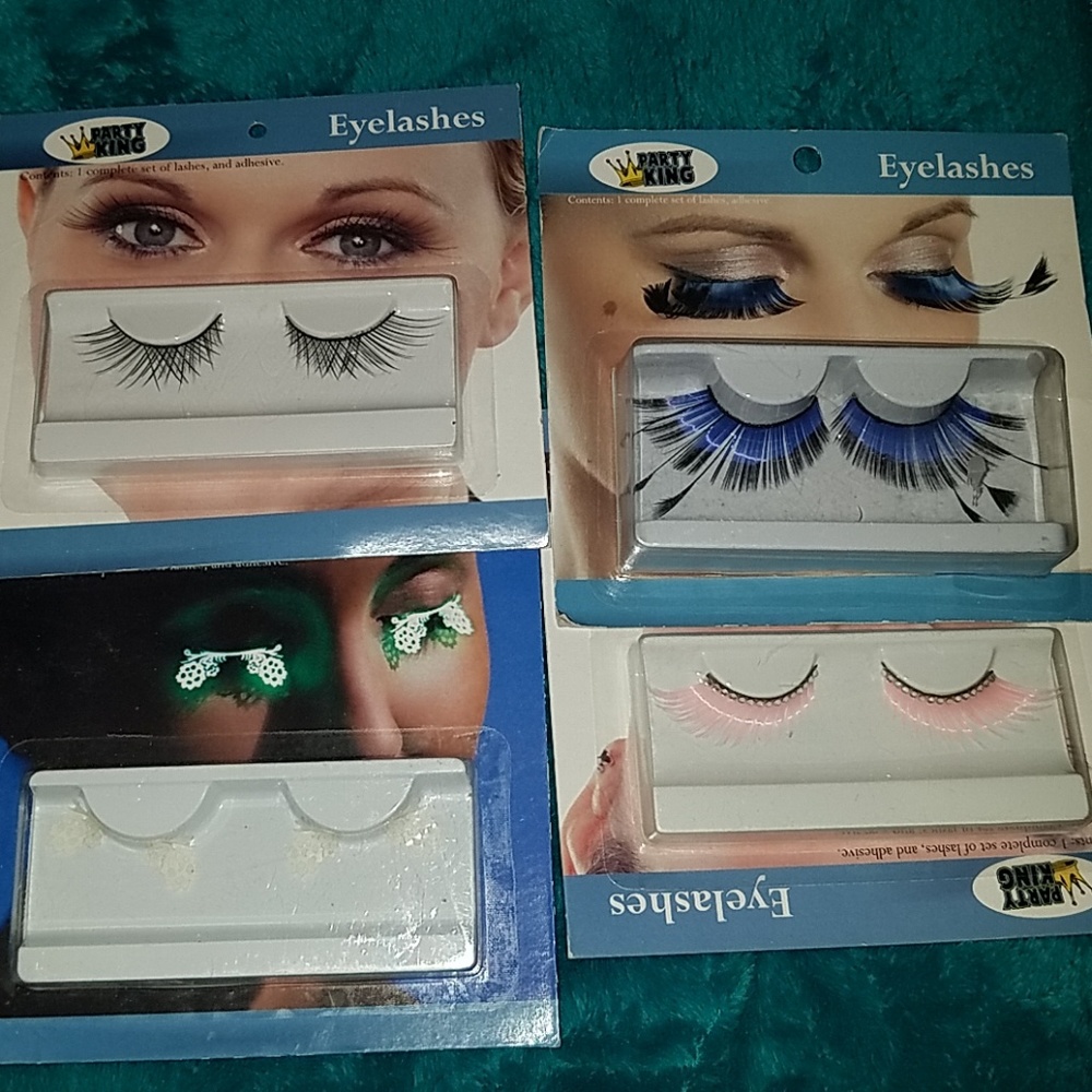 False eyelashes (4pack)